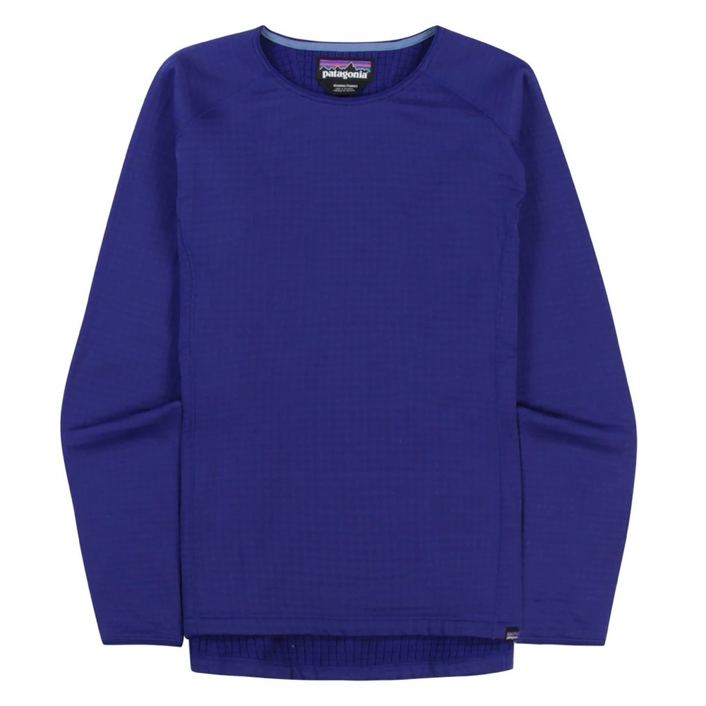 Women’s Patagonia R1 Crew Fleece Cobalt Blue